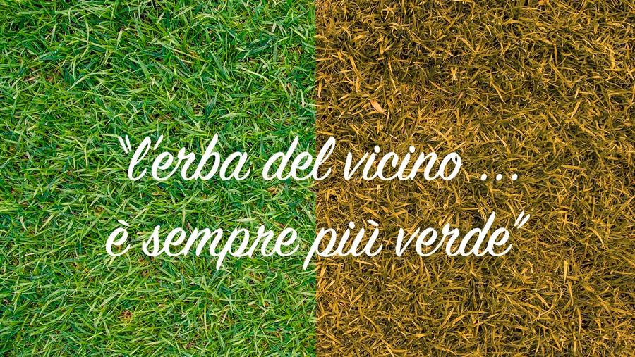 Cap.2 - §1 - Atteggiamenti e aspetto esteriore - L'erba del vicino è sempre più verde